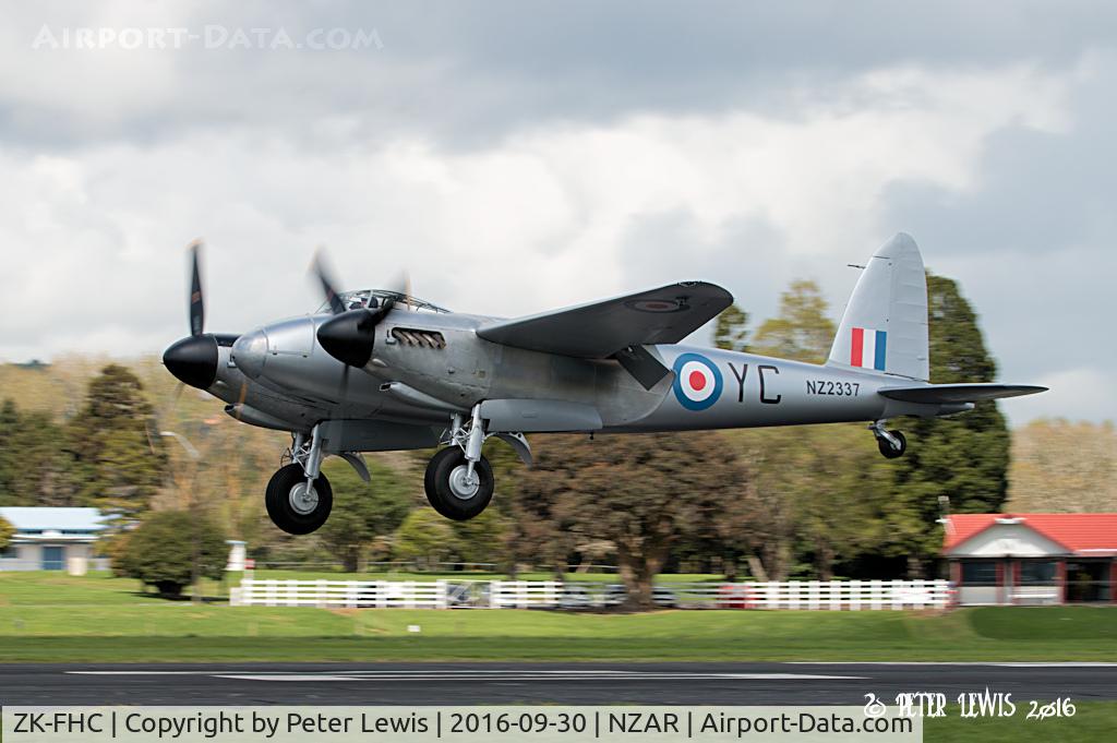 ZK-FHC, 1945 De Havilland DH.98 Mosquito T.III C/N TV959, Avspecs Ltd., Ardmore