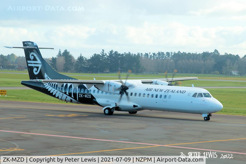 ZK-MZD, 2019 ATR 72-212A C/N 1592, Air New Zealand Ltd., Auckland