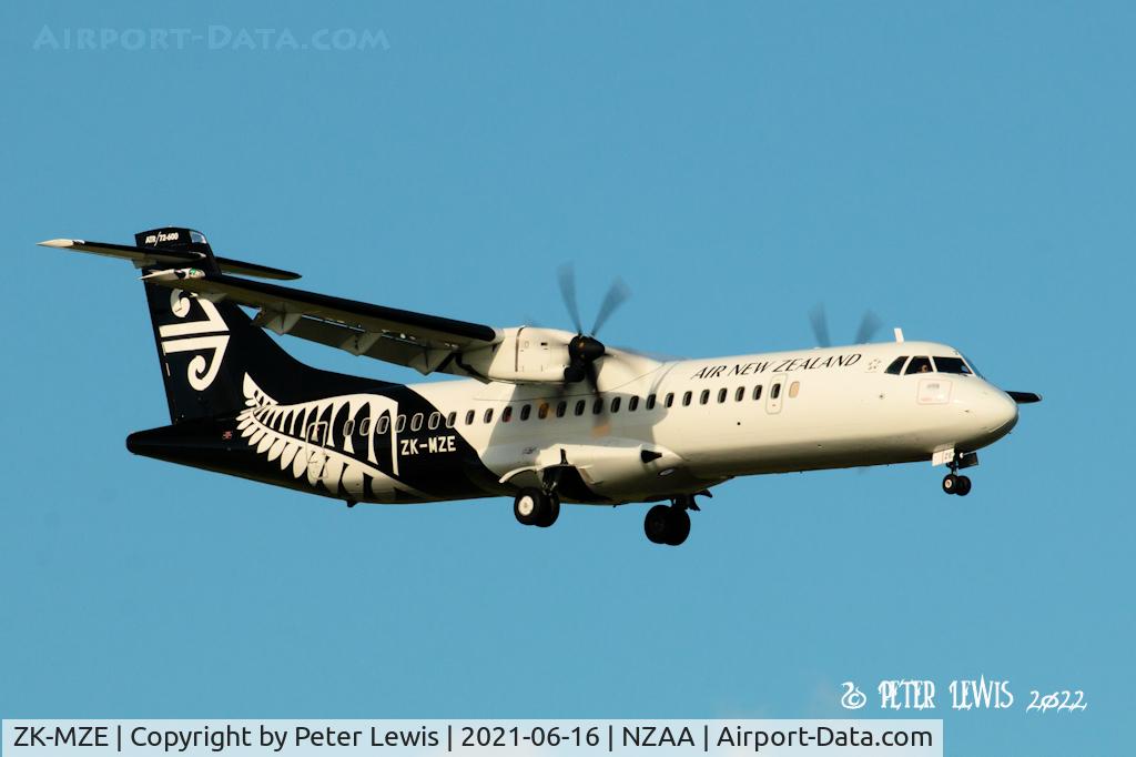 ZK-MZE, 2020 ATR 72-212A C/N 1633, Air New Zealand Ltd., Auckland