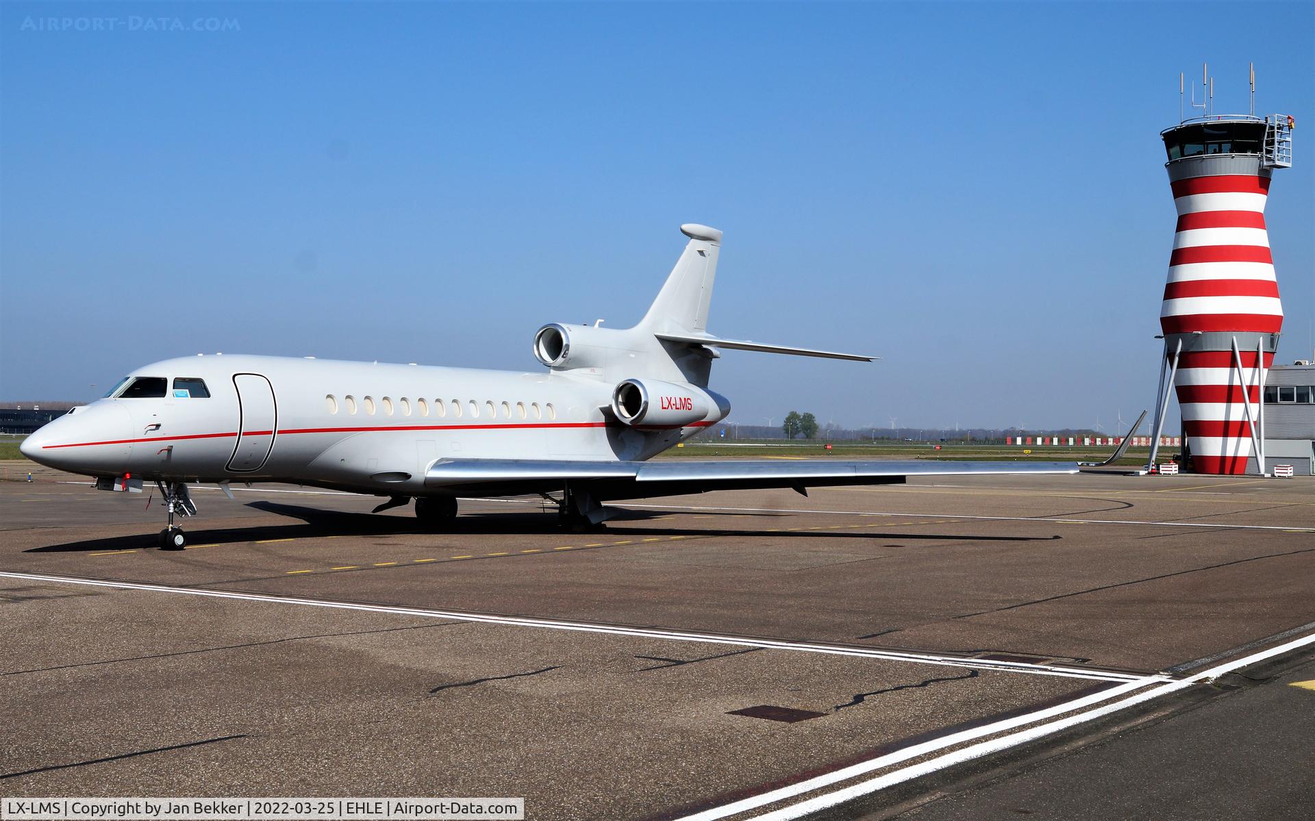 LX-LMS, 2016 Dassault Falcon 7X C/N 278, Lelystad Airport