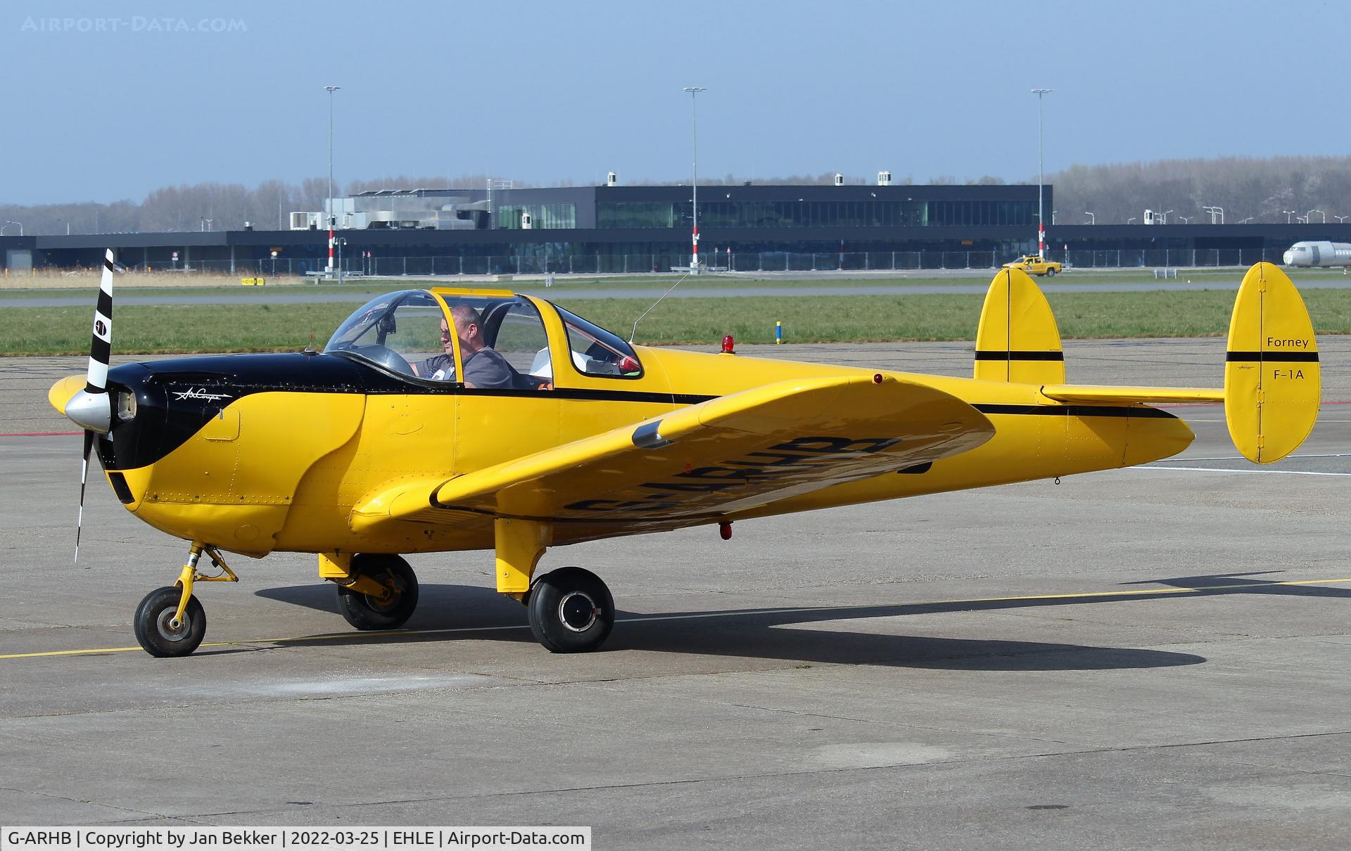 G-ARHB, 1960 Forney F-1A Aircoupe C/N 5733, Lelystad Airport