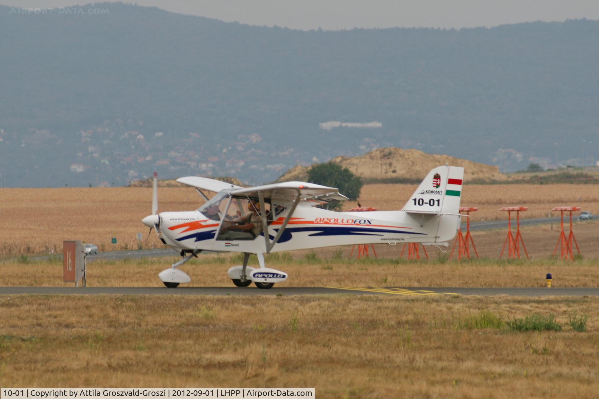 10-01, 2010 Halley Apollo Fox C/N 110510, LHPP - Pécs-Pogány Airport, Hungary