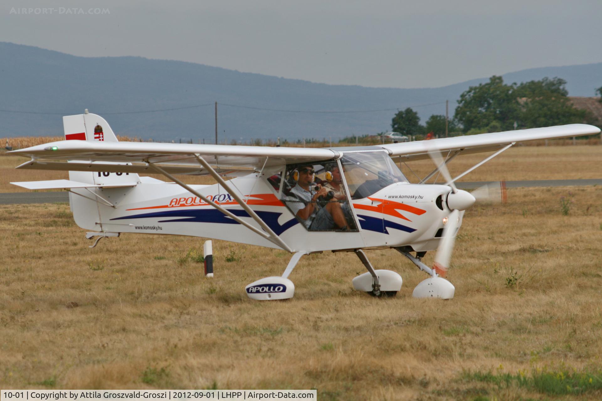 10-01, 2010 Halley Apollo Fox C/N 110510, LHPP - Pécs-Pogány Airport, Hungary