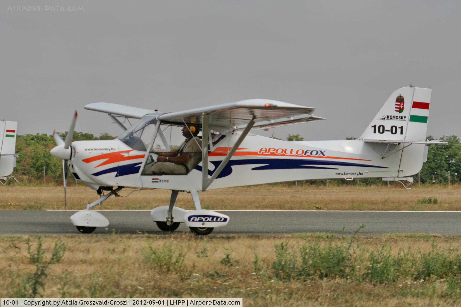 10-01, 2010 Halley Apollo Fox C/N 110510, LHPP - Pécs-Pogány Airport, Hungary
