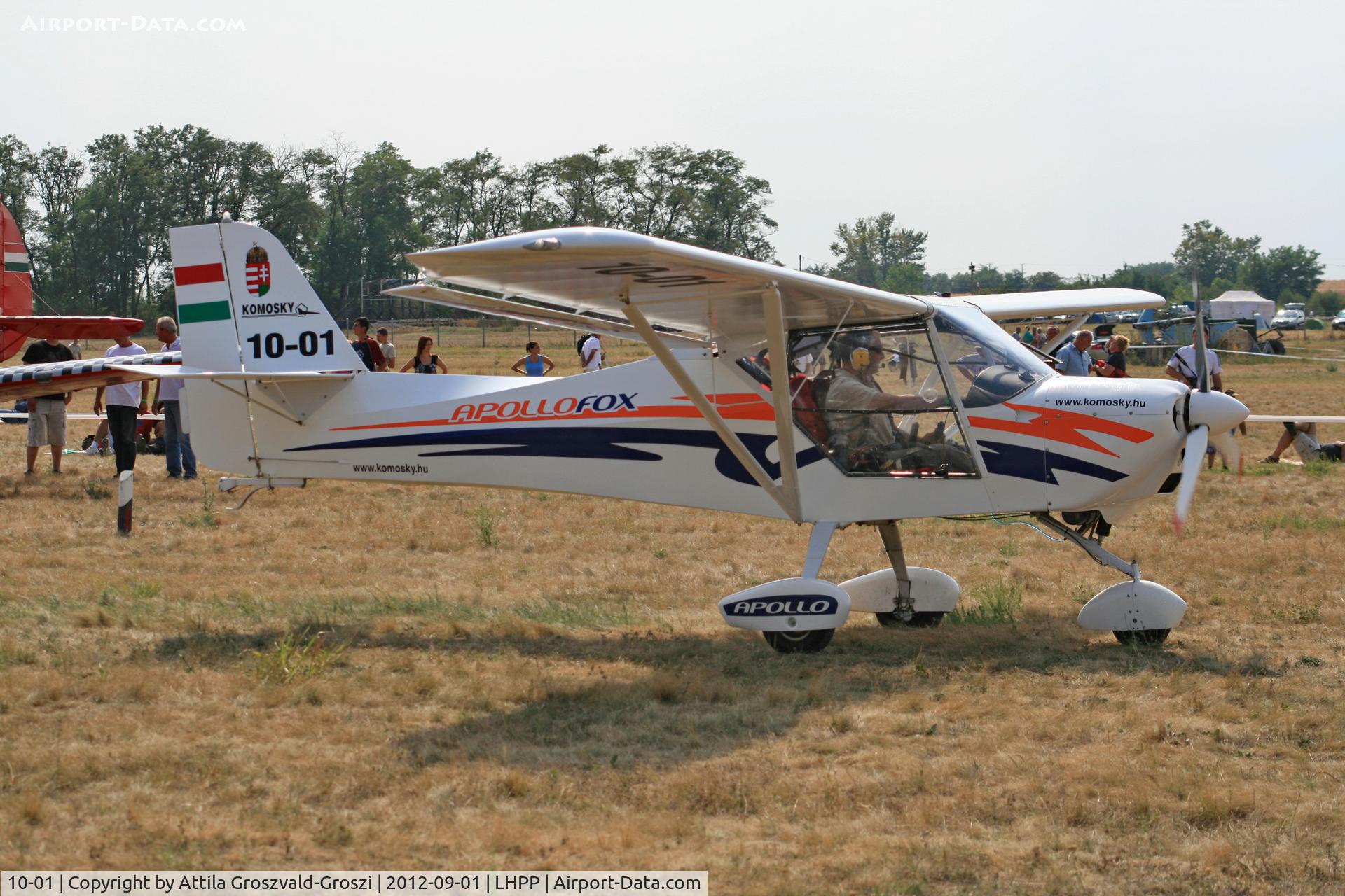 10-01, 2010 Halley Apollo Fox C/N 110510, LHPP - Pécs-Pogány Airport, Hungary