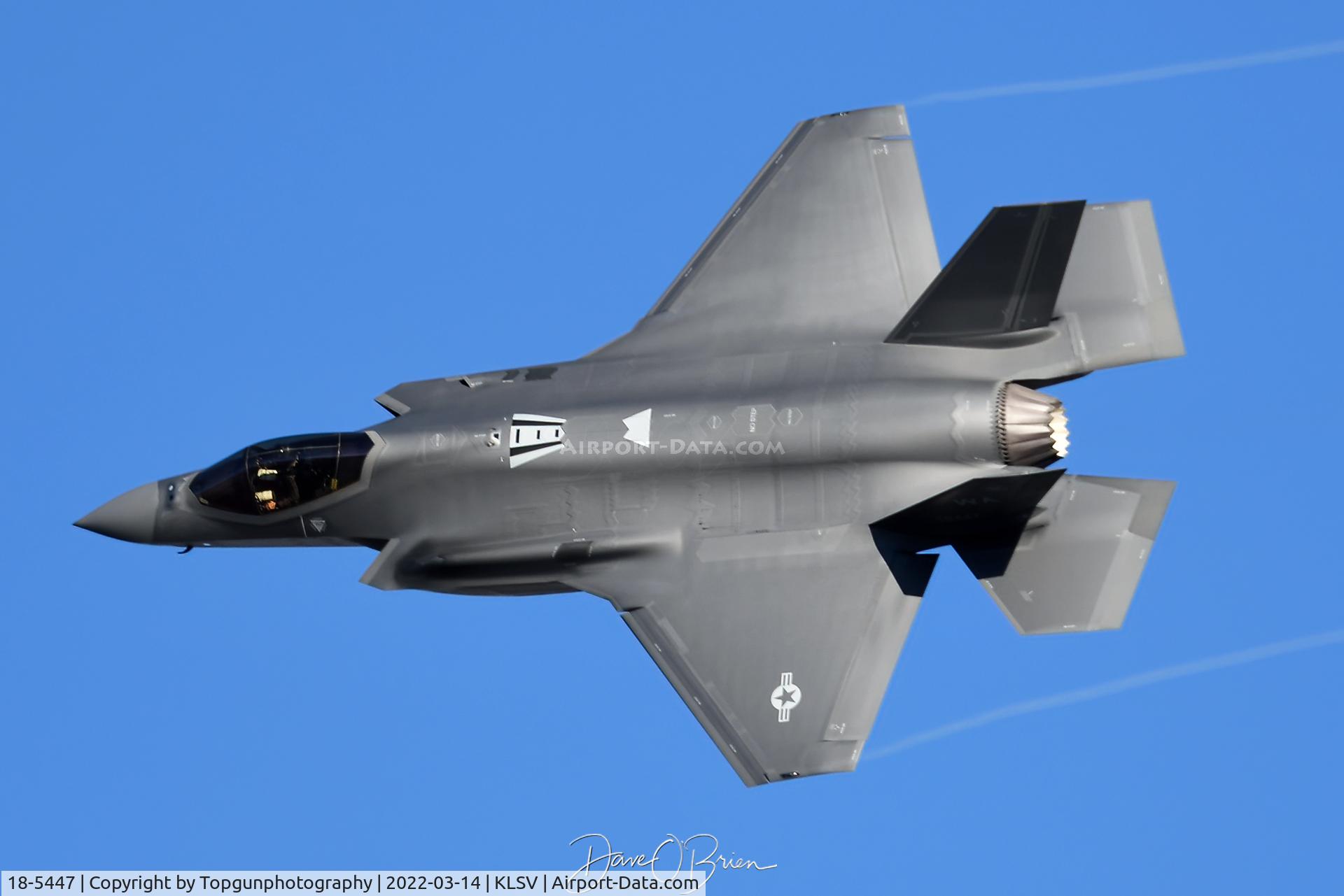 18-5447, 2019 Lockheed Martin F-35A Lightning II C/N AF-275, SCAT14