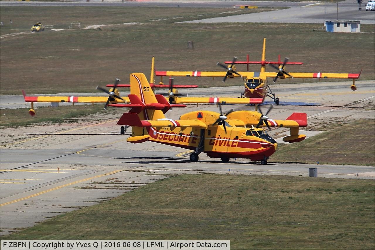 F-ZBFN, 1995 Canadair CL-215-6B11 CL-415 C/N 2006, Canadair CL-415, Taxiing, Marseille-Provence Airport (LFML-MRS)