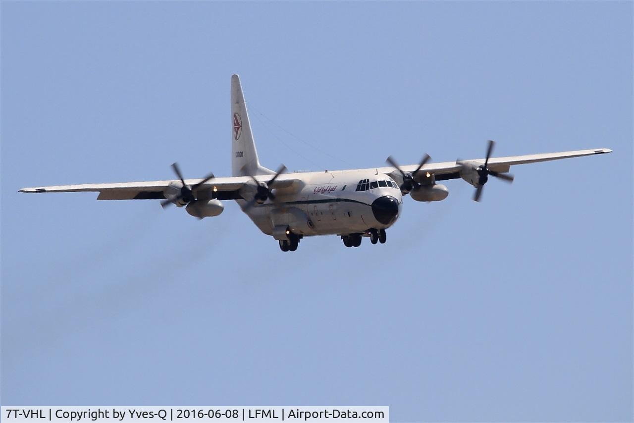 7T-VHL, 1981 Lockheed L-100-30 Hercules (L-382G) C/N 382-4886, Lockheed L-100-30 Hercules, Short approach rwy 31R, Marseille-Provence Airport (LFML-MRS)