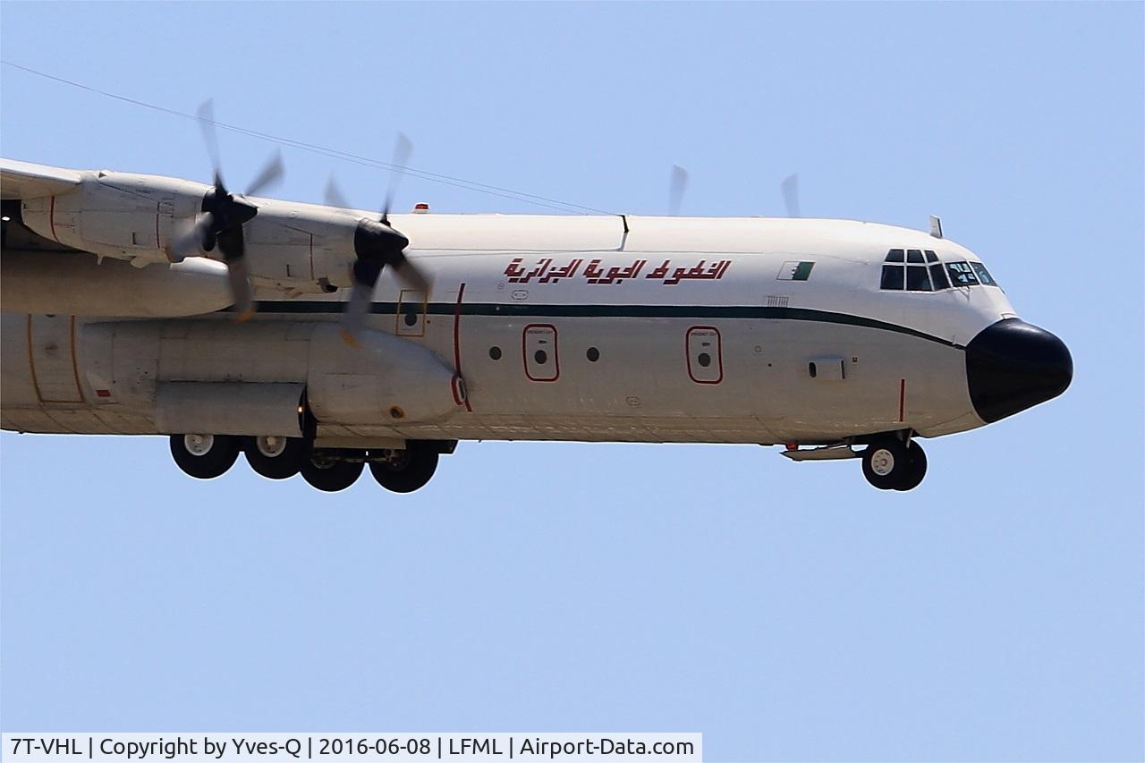 7T-VHL, 1981 Lockheed L-100-30 Hercules (L-382G) C/N 382-4886, Lockheed L-100-30 Hercules, On final rwy 31R, Marseille-Provence Airport (LFML-MRS)