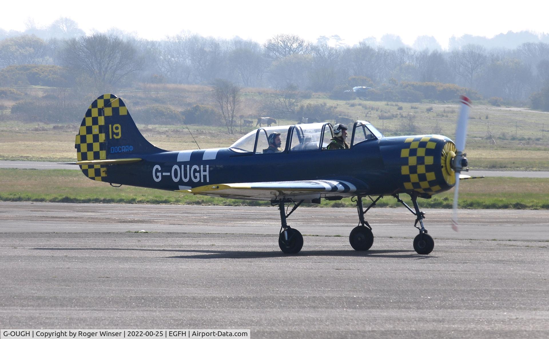 G-OUGH, 1987 Bacau Yak-52 C/N 877404, Resident Yak-52.