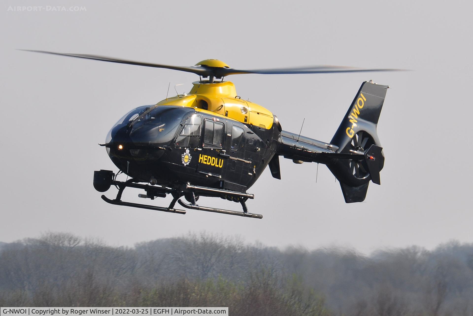 G-NWOI, 2010 Eurocopter EC-135P-2+ C/N 0887, Visiting NPAS helicopter (Police 32).