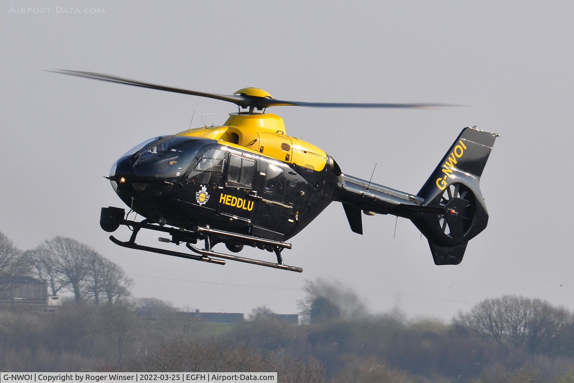 G-NWOI, 2010 Eurocopter EC-135P-2+ C/N 0887, Visiting NPAS helicopter (Police 32).
