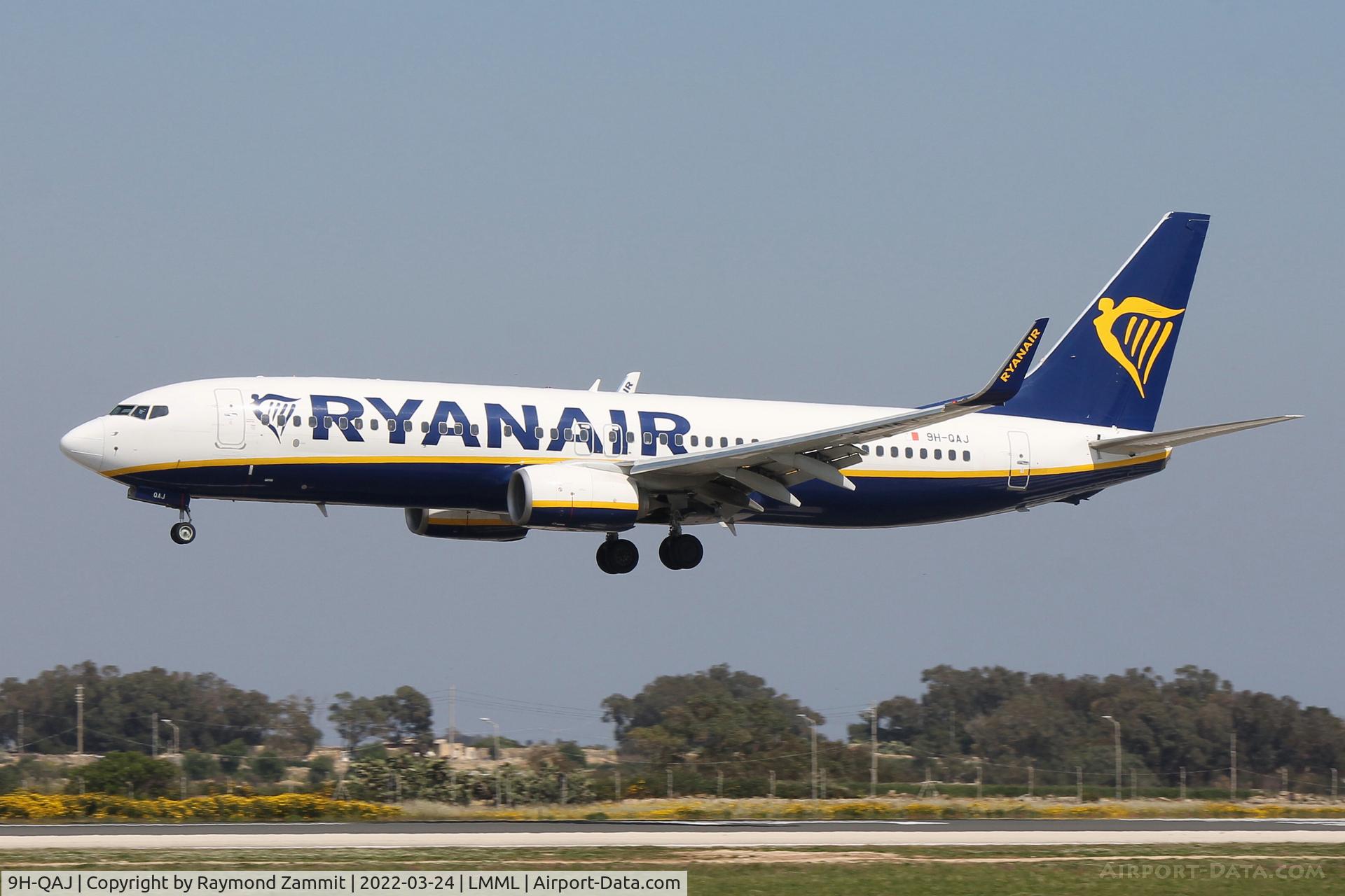 9H-QAJ, 2018 Boeing 737-800 C/N 44817, B737-800 9H-QAJ Malta Air