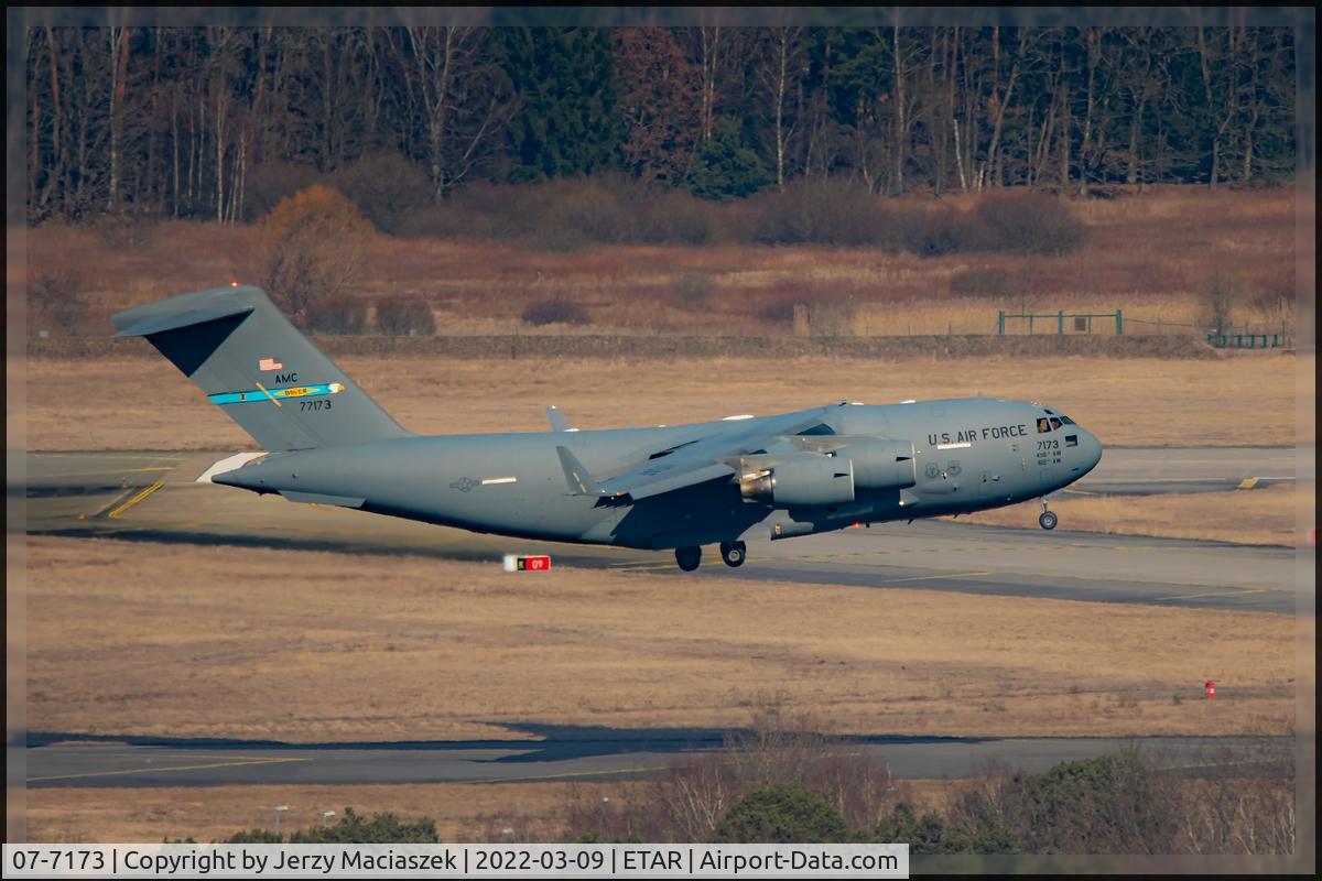 07-7173, 2007 Boeing C-17A Globemaster III C/N P-173, 2007 Boeing C-17A Globemaster III, c/n: P-173