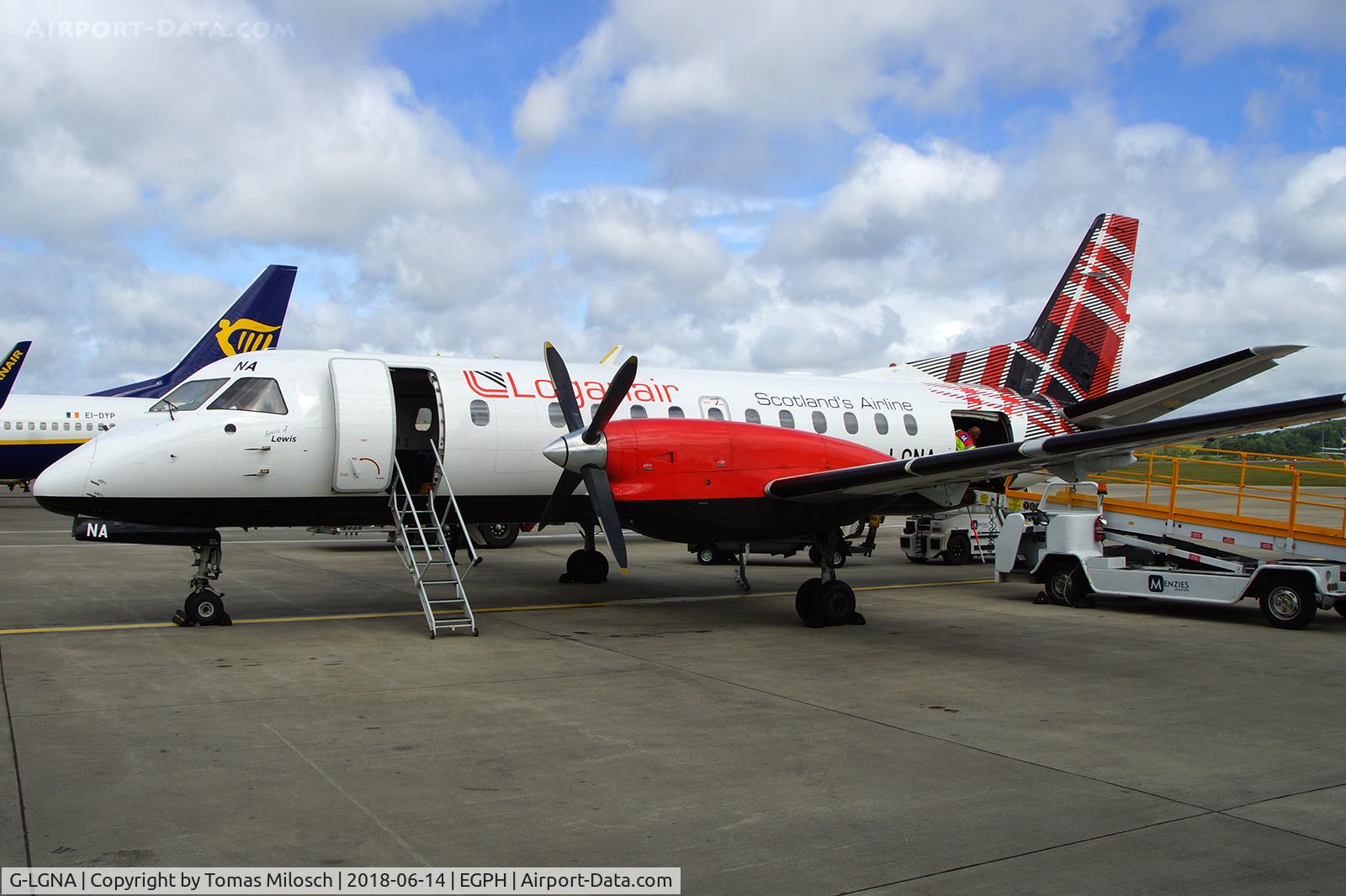G-LGNA, 1990 Saab 340B C/N 340B-199, 