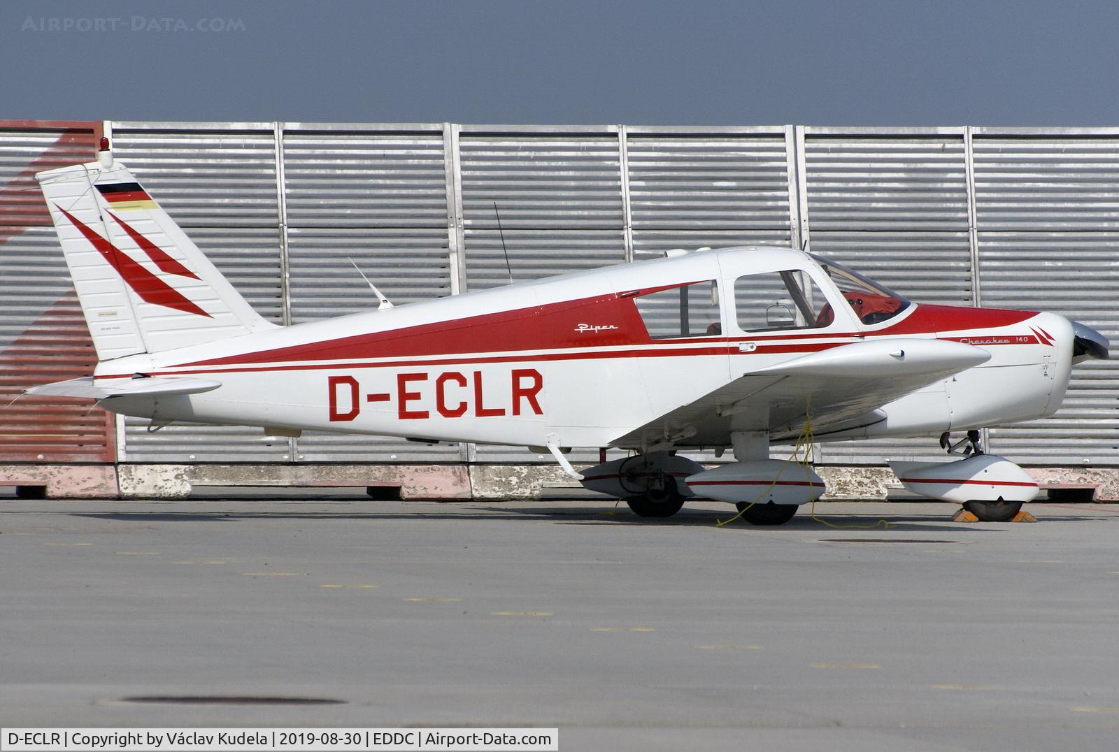 D-ECLR, 1968 Piper PA-28-140 Cherokee C/N 28-24130, Built 1968