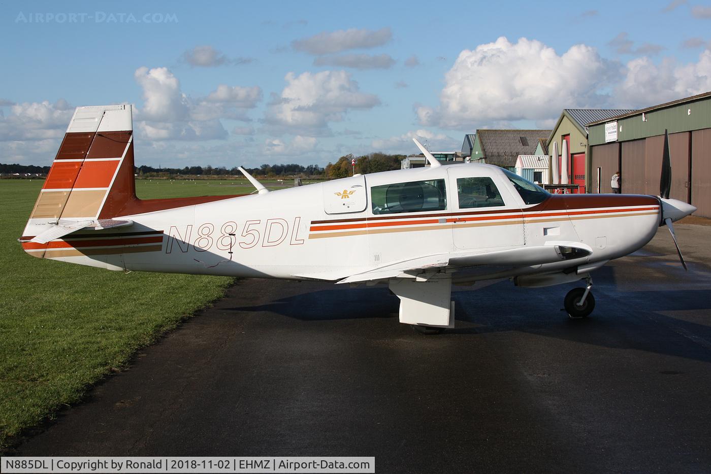 N885DL, 1980 Mooney M20K C/N 250479, at ehmz