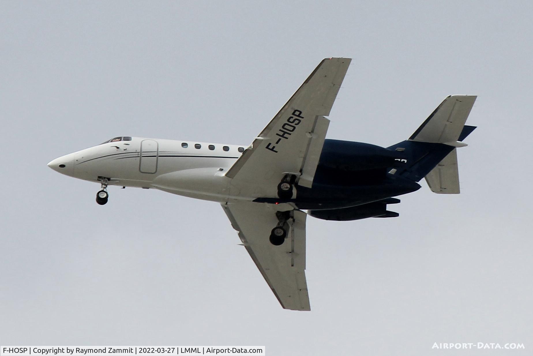 F-HOSP, 1993 British Aerospace BAe.125-1000B C/N 259034, Bae125 F-HOSP Airlec Air Espace