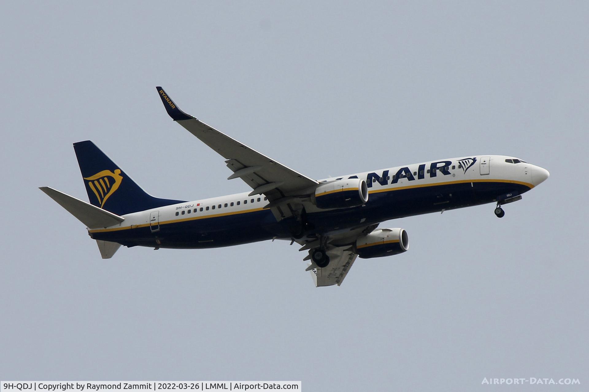 9H-QDJ, 2016 Boeing 737-8AS C/N 44759, B737-800 9H-QDJ Malta Air
