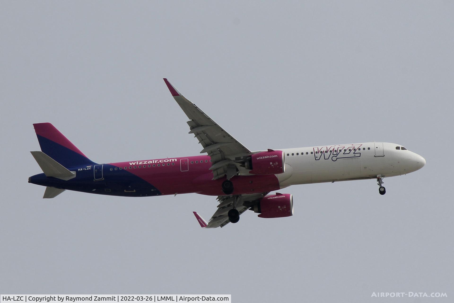 HA-LZC, 2021 Airbus A321-271NX C/N 10393, A321Neo HA-LZC Wizzair