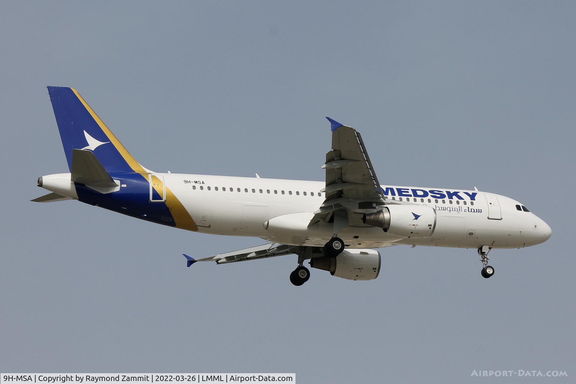 9H-MSA, 2010 Airbus A320-214 C/N 4349, A320 9H-MSA Medsky Airways