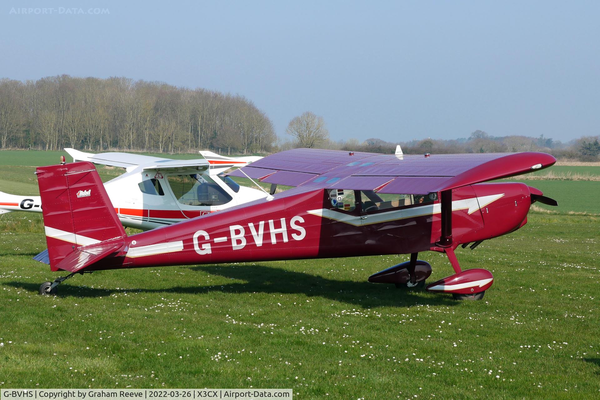 G-BVHS, 1994 Murphy Rebel C/N PFA 232-12180, Parked at Northrepps.