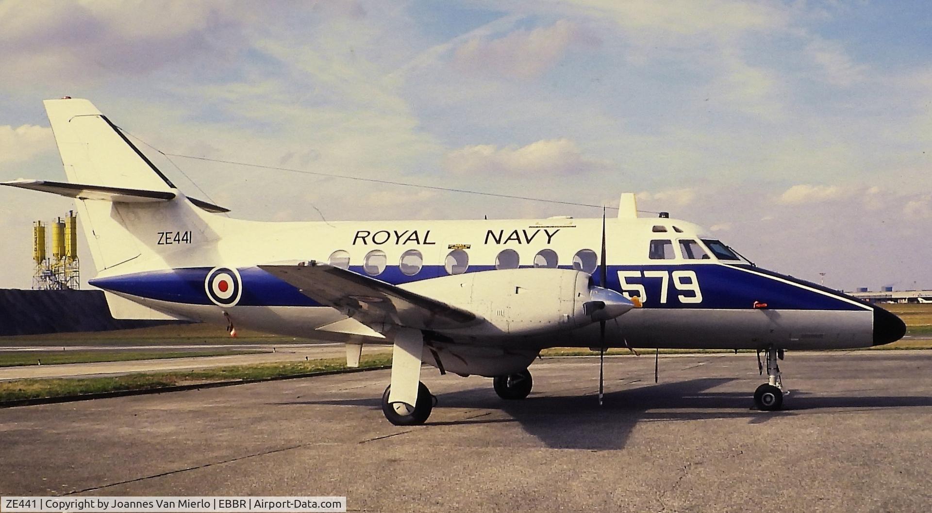 ZE441, 1985 British Aerospace BAe-3100 Jetstream T3 C/N 667, Slide scan