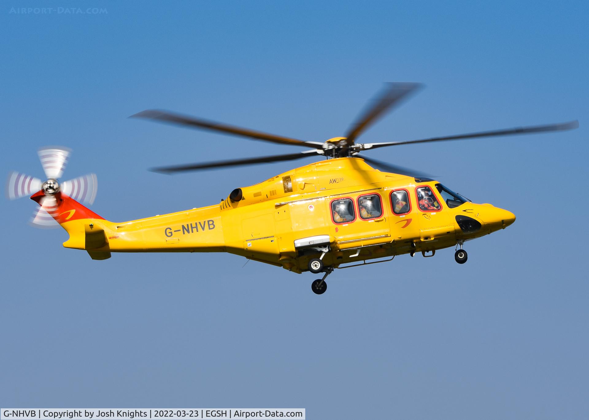 G-NHVB, 2013 AgustaWestland AW-139 C/N 41354, Arrive Back To Base.