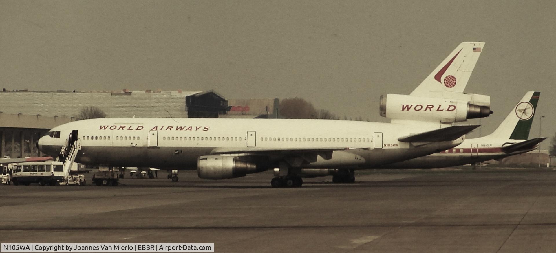 N105WA, 1978 McDonnell Douglas DC-10-30F C/N 46987, Slide scan