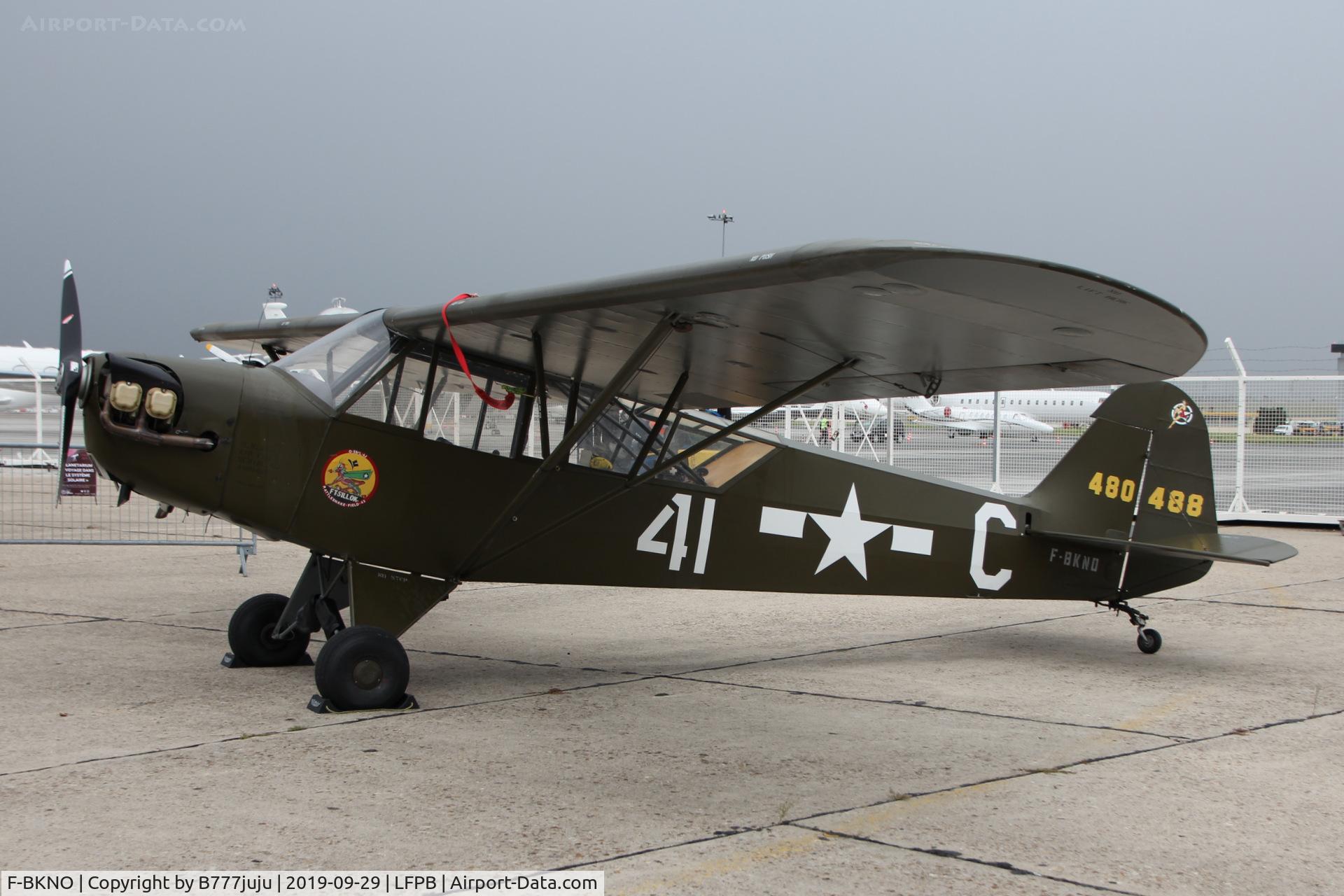 F-BKNO, 1944 Piper L-4J Grasshopper (J3C-65D) C/N 12784, 100th MAE