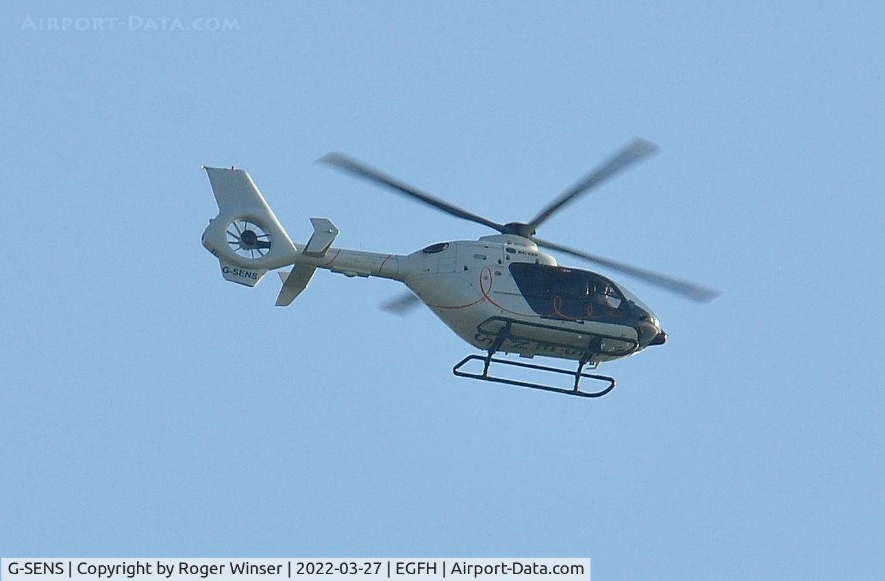 G-SENS, 2009 Eurocopter EC-135T-2+ C/N 0833, Visiting helicopter operated by Saville Air Services/Capital Air Services.
