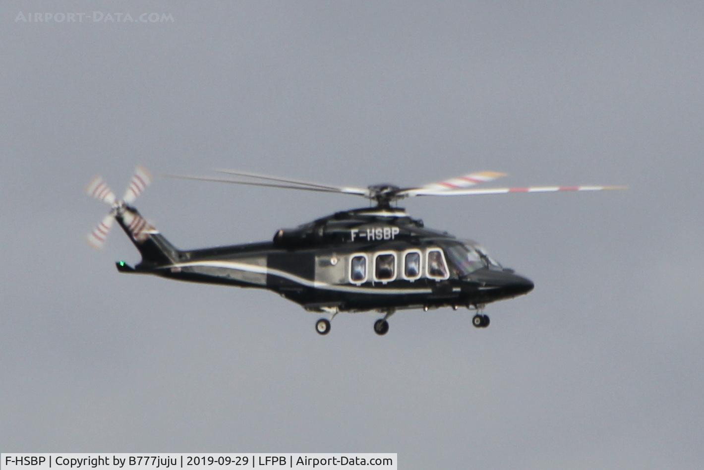 F-HSBP, AgustaWestland AW-139 C/N 31865, at Le Bourget
