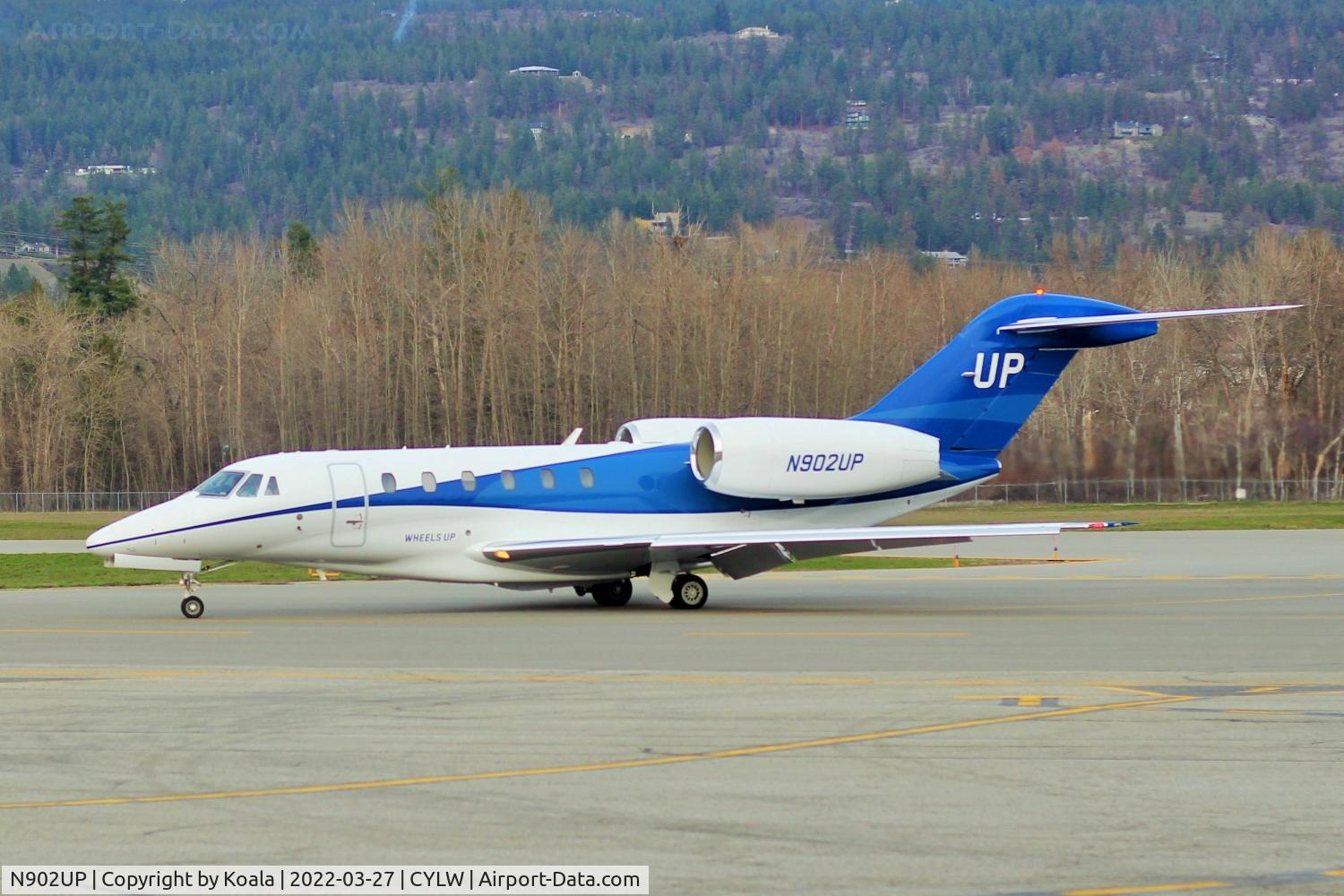 N902UP, 2001 Cessna 750 Citation X Citation X C/N 750-0141, Arrival from Seattle