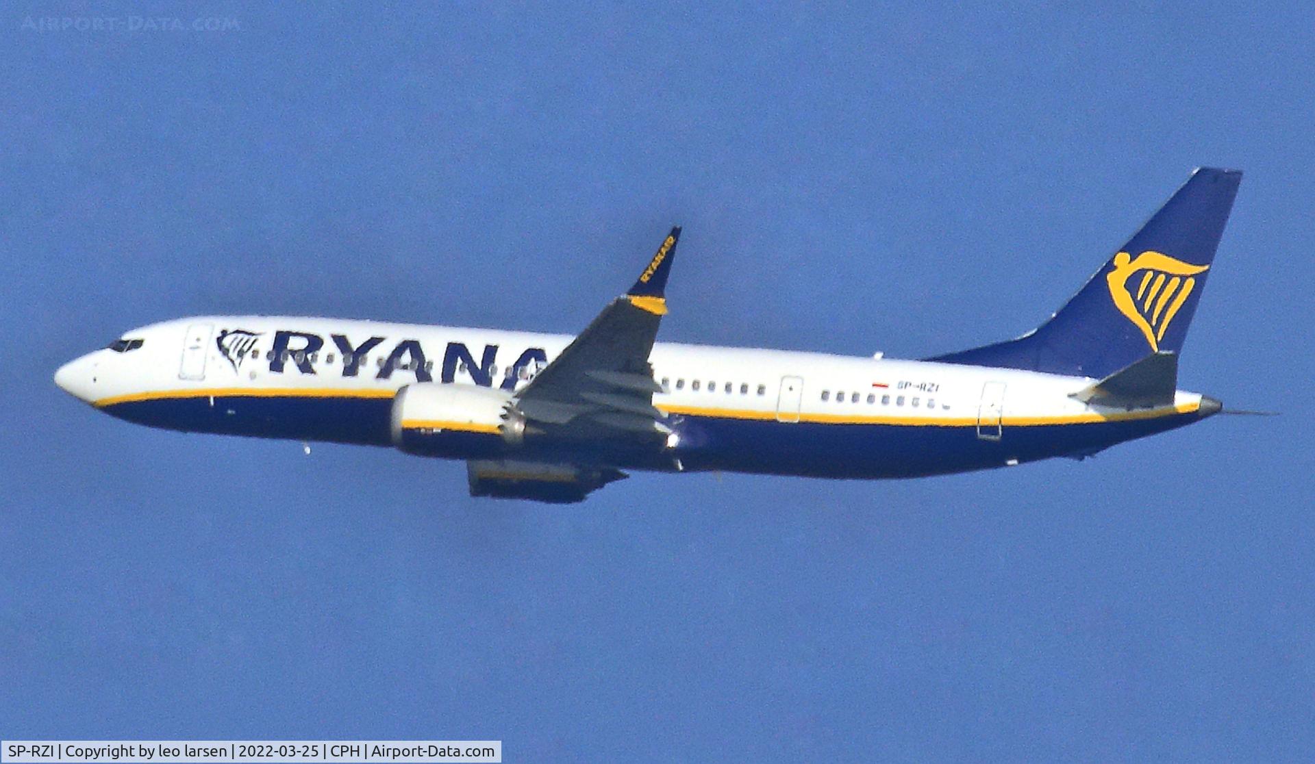 SP-RZI, 2019 Boeing 737-8-200 MAX C/N 62305, Copenhagen 25.3.2022