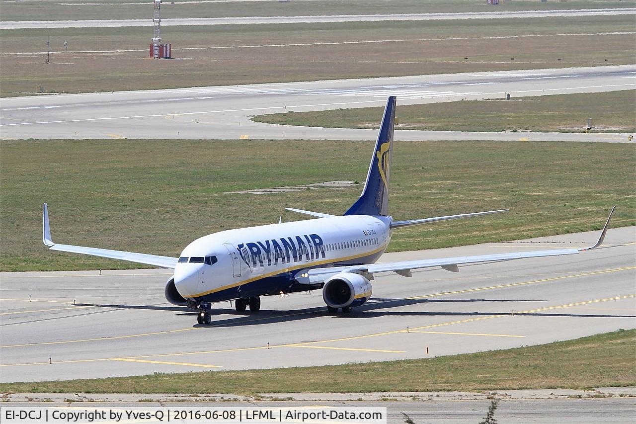 EI-DCJ, 2004 Boeing 737-8AS C/N 33564, Boeing 737-8AS, Taxiing to holding point Rwy 31R, Marseille-Provence Airport (LFML-MRS)