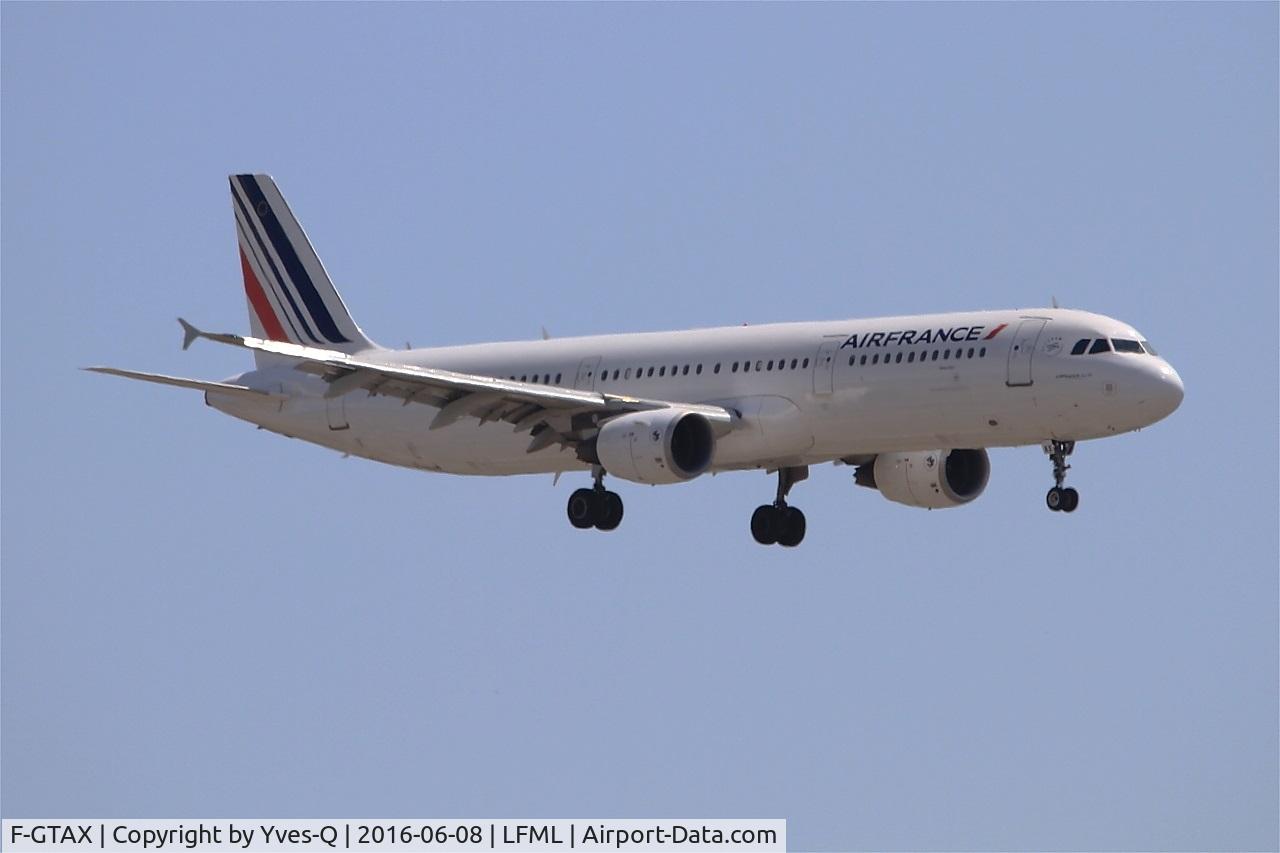 F-GTAX, 2009 Airbus A321-212 C/N 3930, Airbus A321-212, On final Rwy 31R, Marseille-Provence Airport (LFML-MRS)