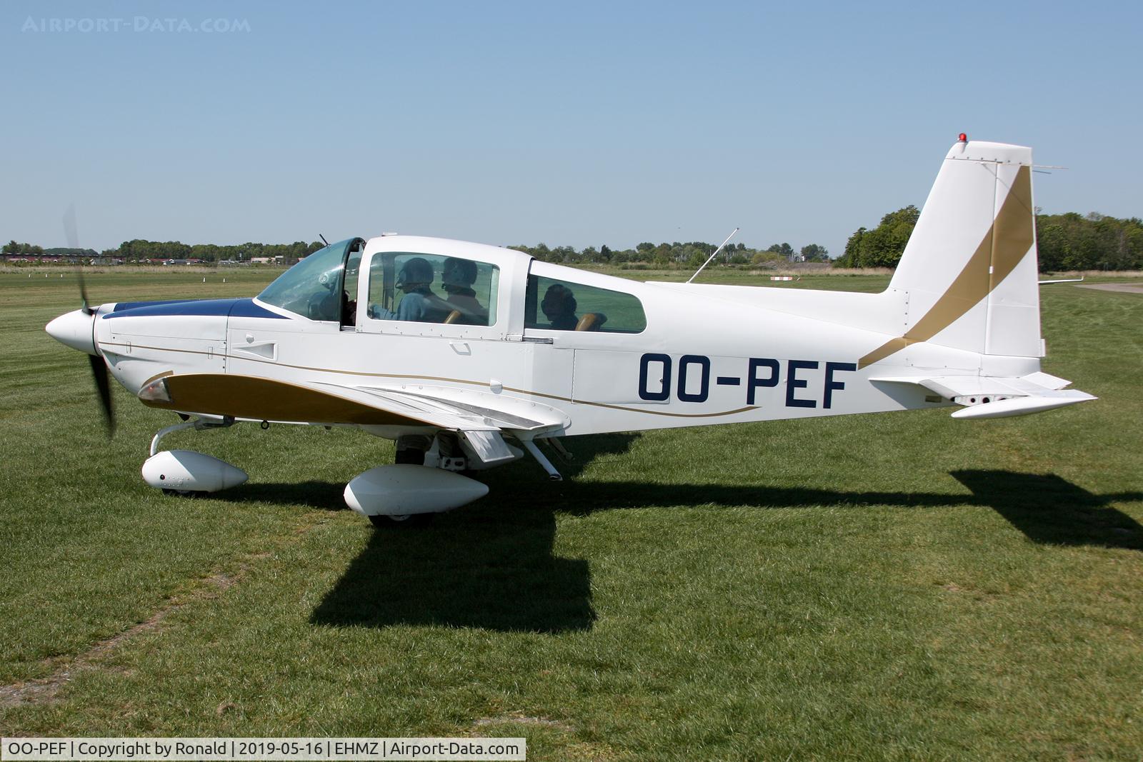 OO-PEF, 1979 Grumman American AA-5B Tiger C/N AA5B-1128, at ehmz