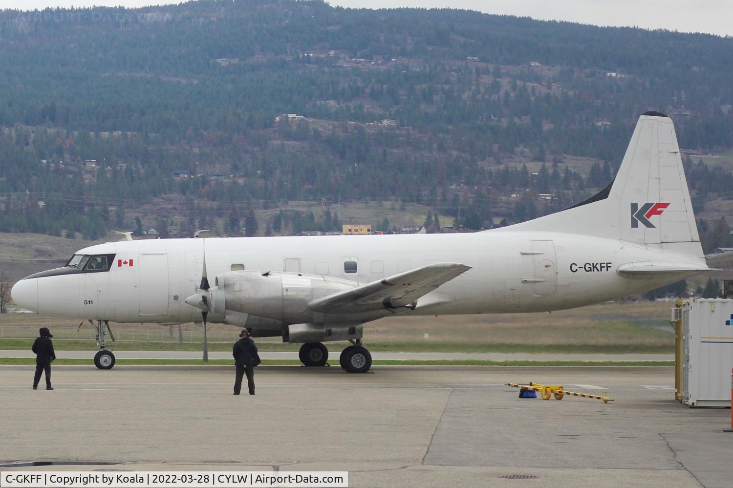 C-GKFF, 1954 Convair 340 C/N 160, Check at KF Hangars