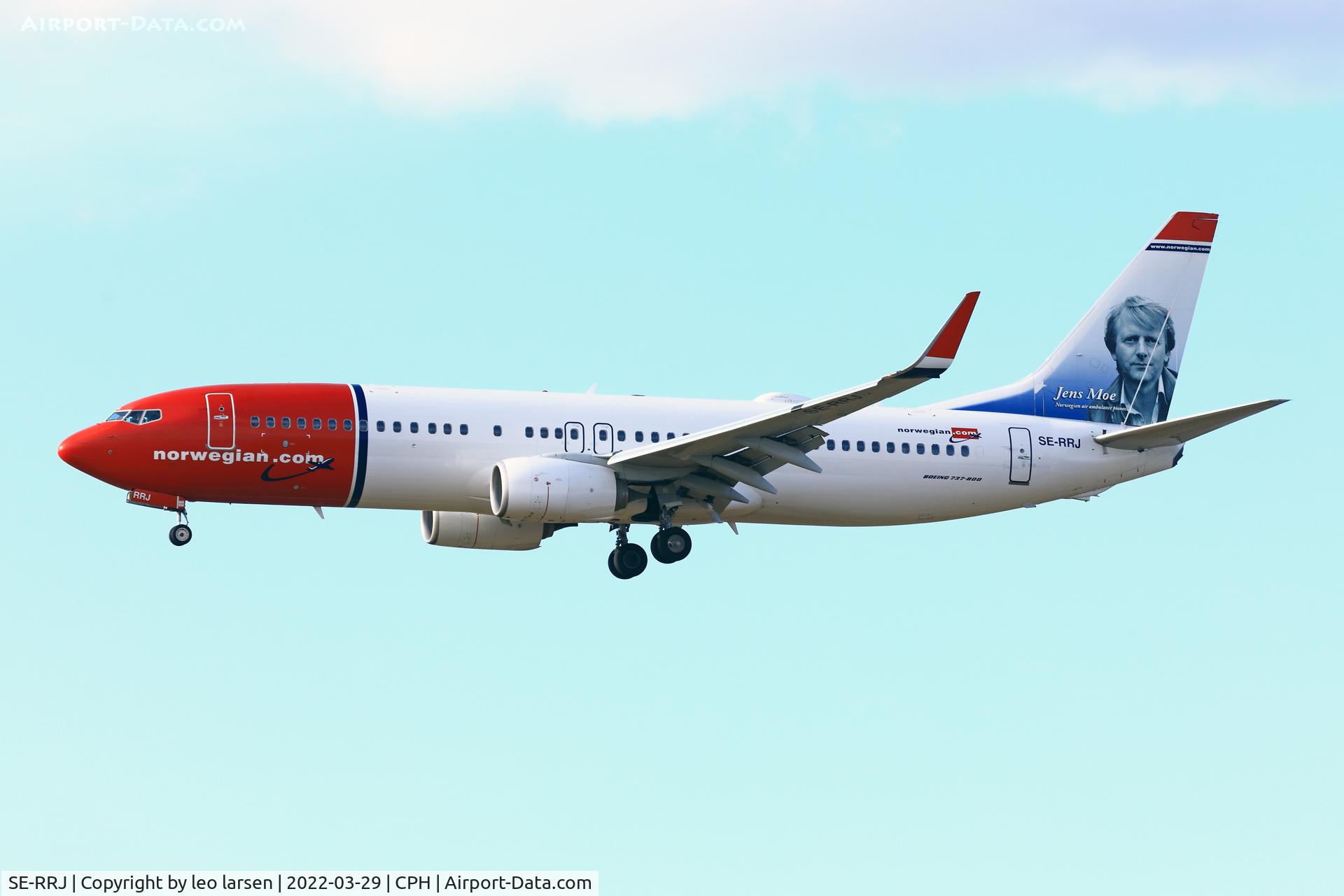 SE-RRJ, 2018 Boeing 737-8JP C/N 42094, Copenhagen 29.3.2022