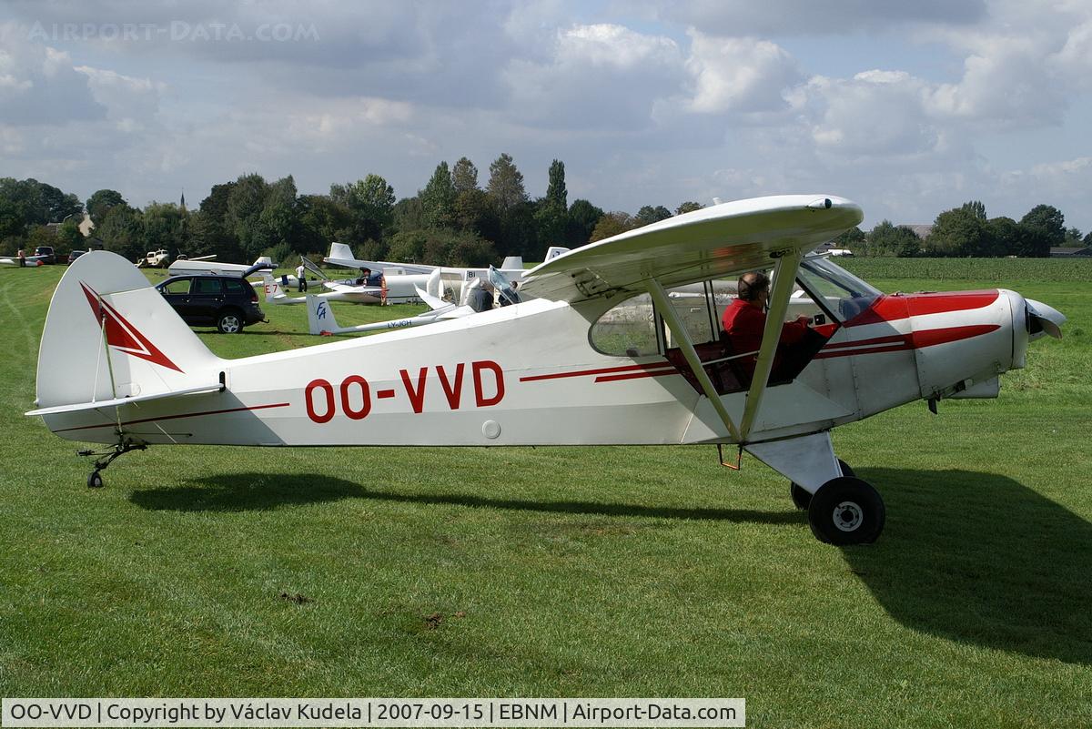 OO-VVD, 1965 Piper PA-18-150 Super Cub C/N 18-8304, Built 1965