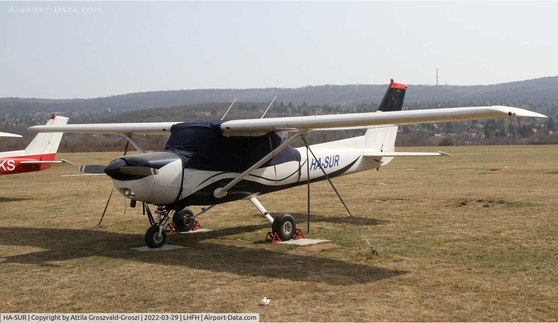 HA-SUR, Cessna 152 C/N 15283620, LHFH - Farkashegy Airport, Budakeszi, Hungary