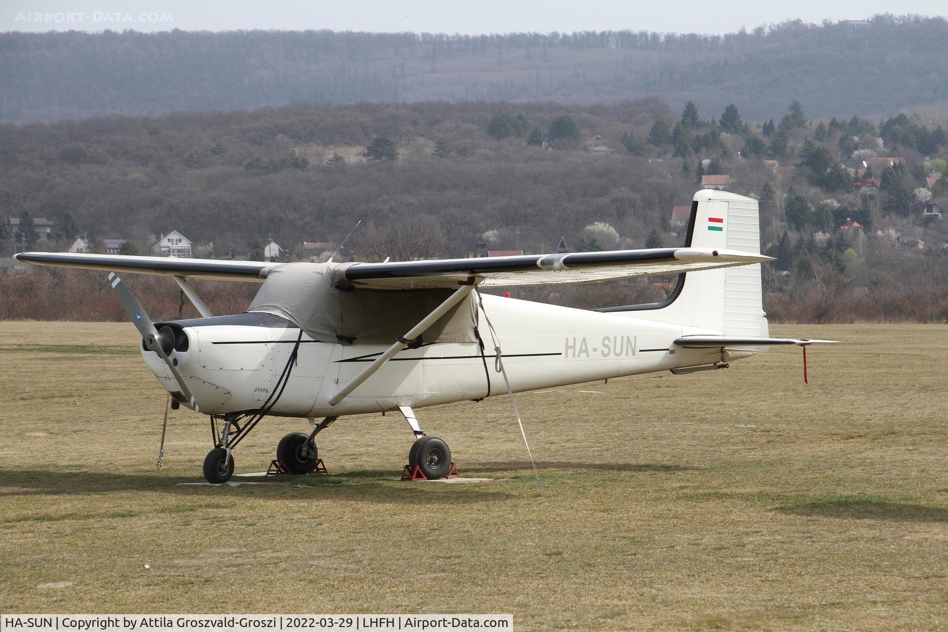 HA-SUN, 1958 Cessna 172 C/N 36536, LHFH - Farkashegy Airport, Budakeszi, Hungary