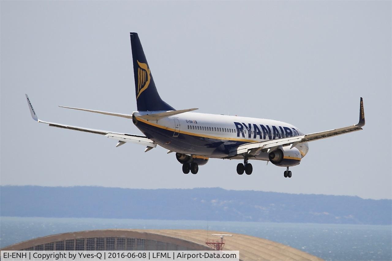 EI-ENH, 2010 Boeing 737-8AS C/N 35033, Boeing 737-8AS, On final rwy 31R, Marseille-Provence Airport (LFML-MRS)