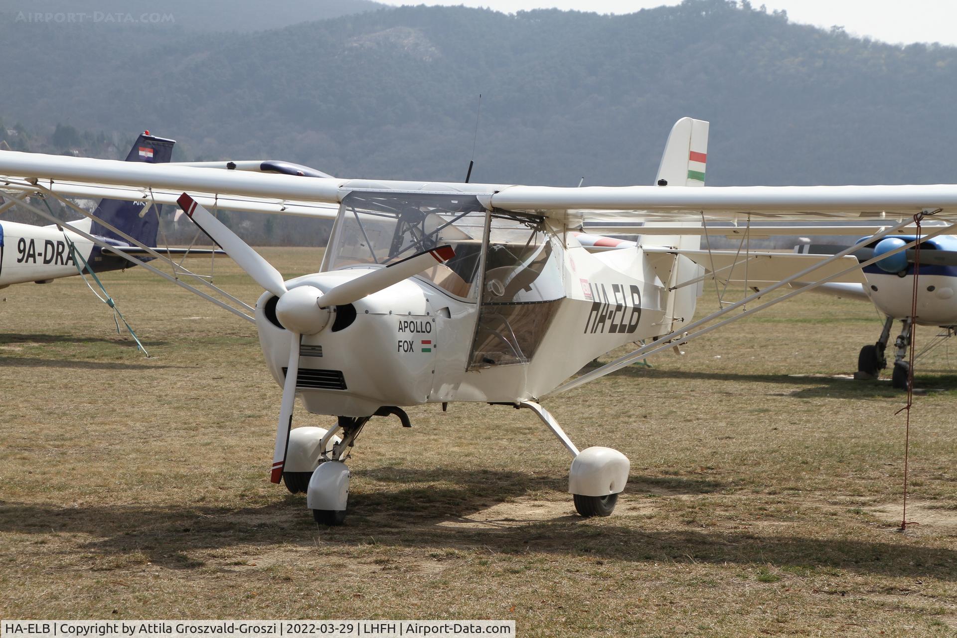 HA-ELB, Halley Apollo Fox C/N 9451/99, LHFH - Farkashegy Airport, Budakeszi, Hungary