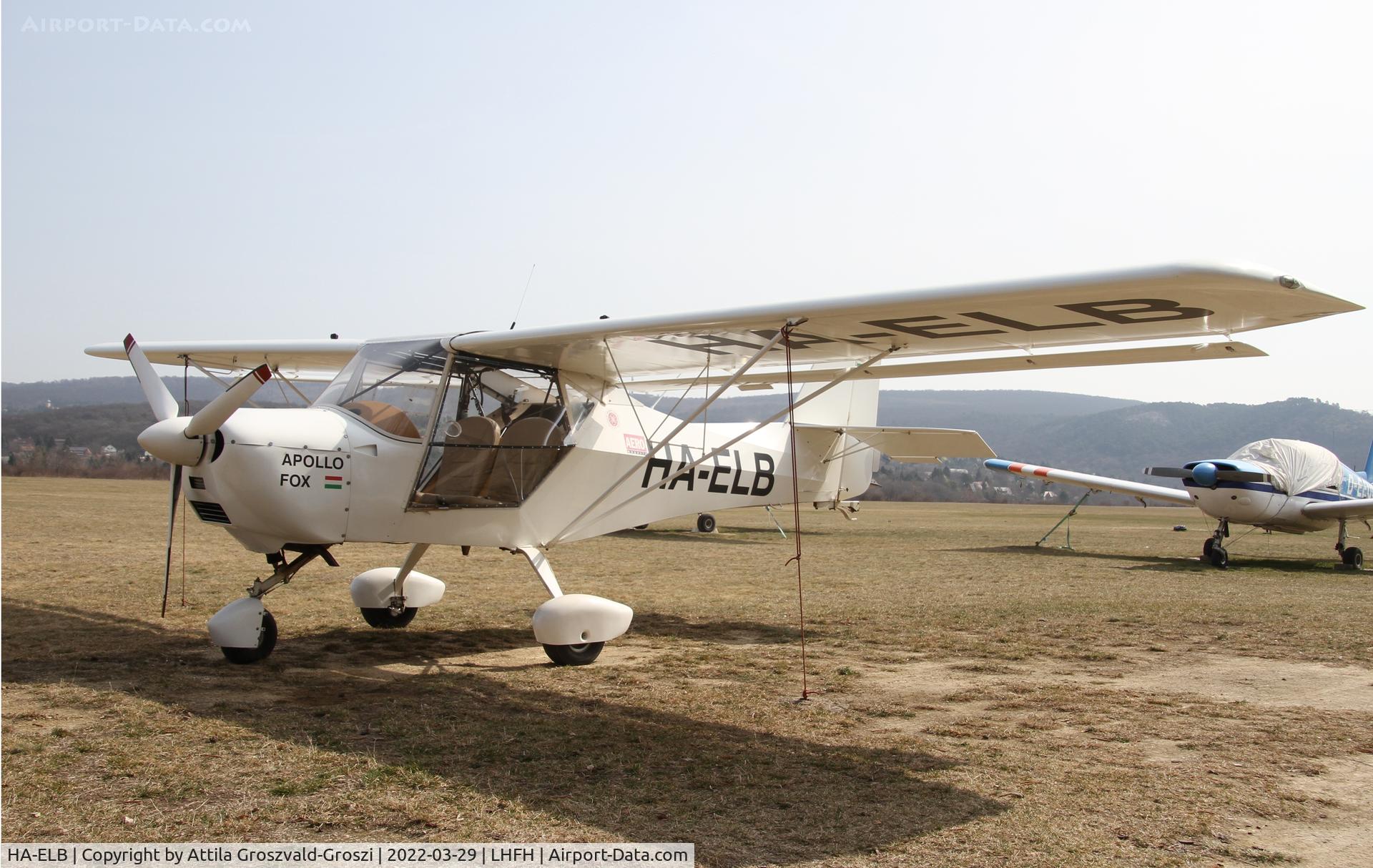 HA-ELB, Halley Apollo Fox C/N 9451/99, LHFH - Farkashegy Airport, Budakeszi, Hungary