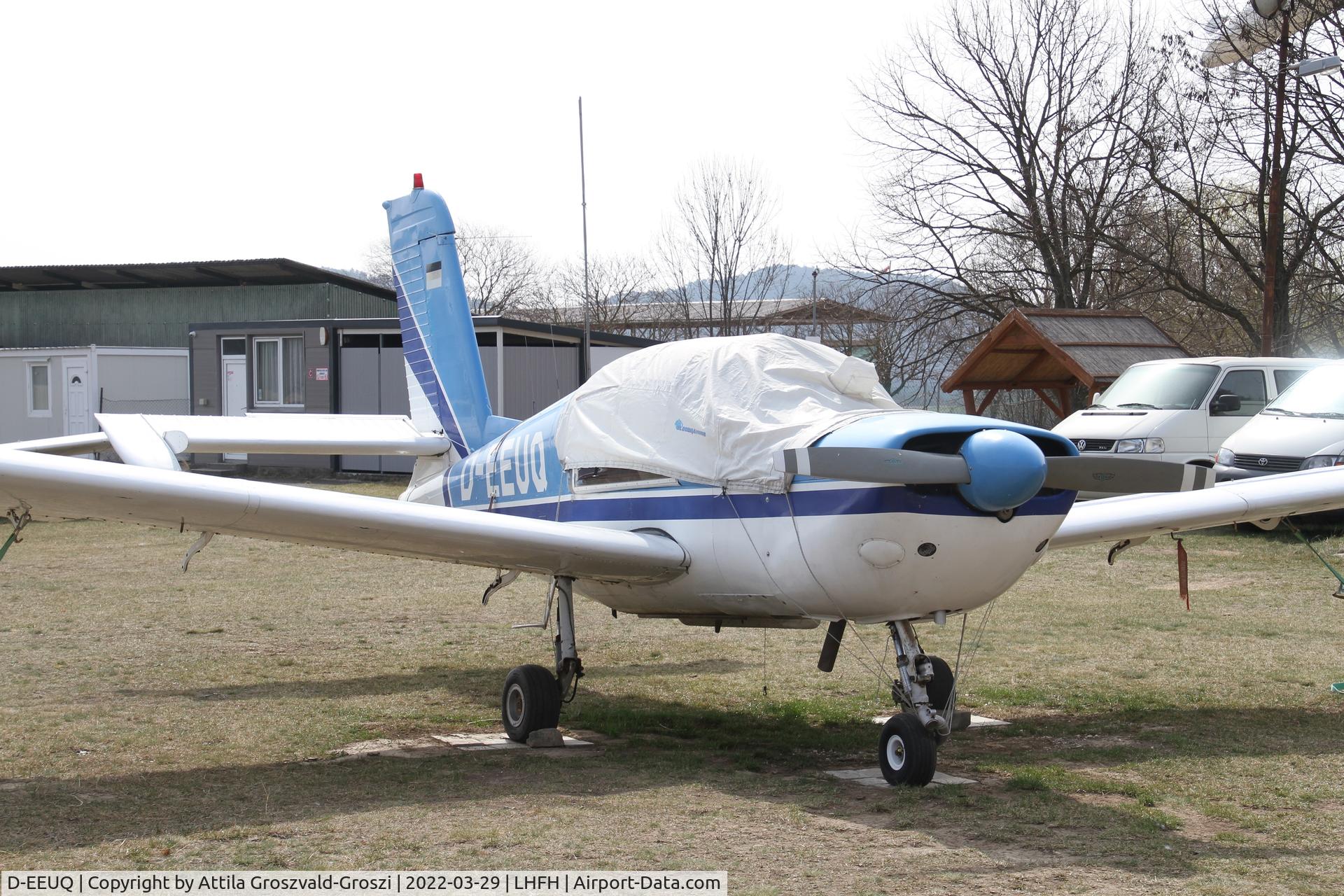 D-EEUQ, Socata MS.893E Rallye 180TS Galerien C/N 3247, LHFH - Farkashegy Airport, Budakeszi, Hungary