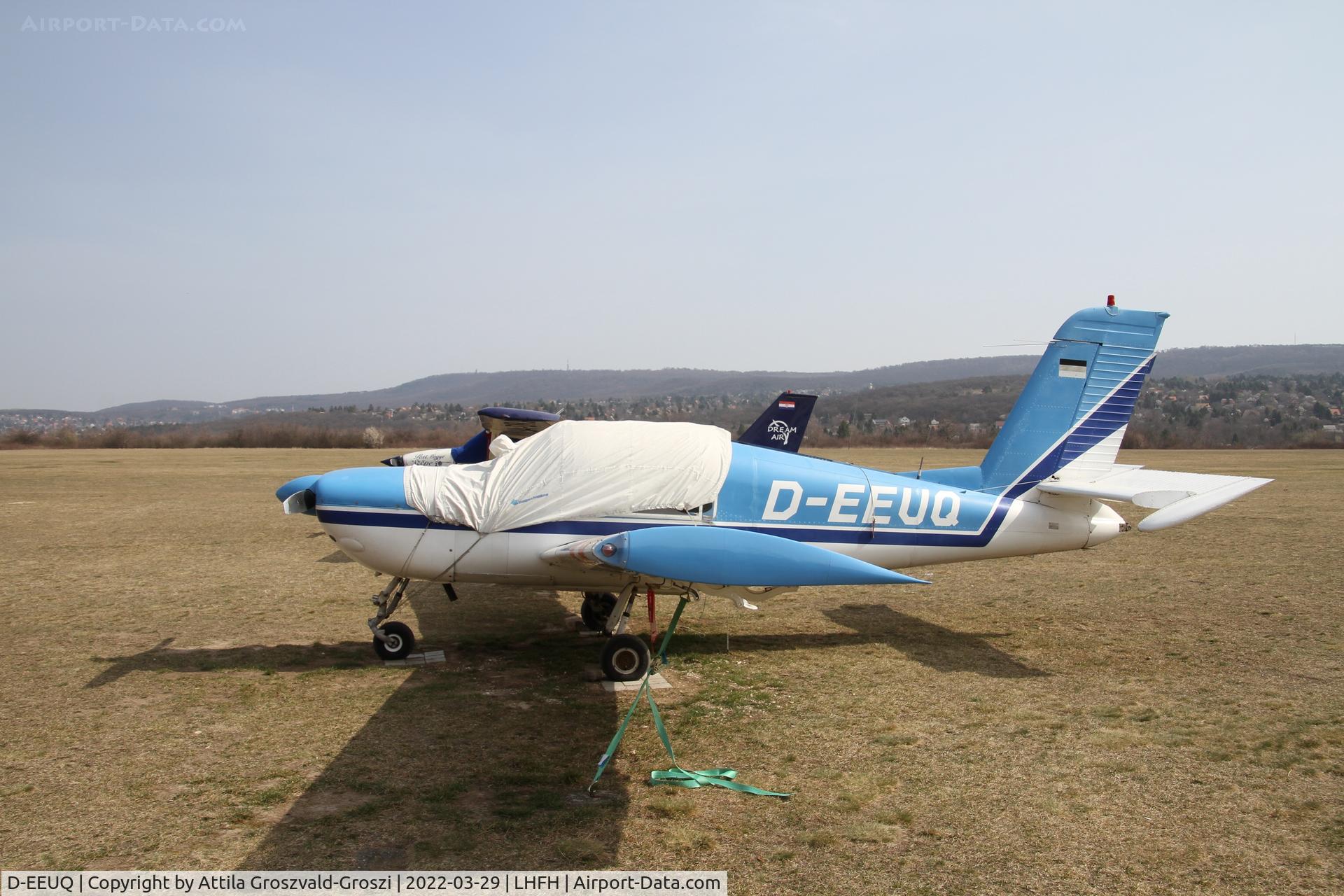 D-EEUQ, Socata MS.893E Rallye 180TS Galerien C/N 3247, LHFH - Farkashegy Airport, Budakeszi, Hungary