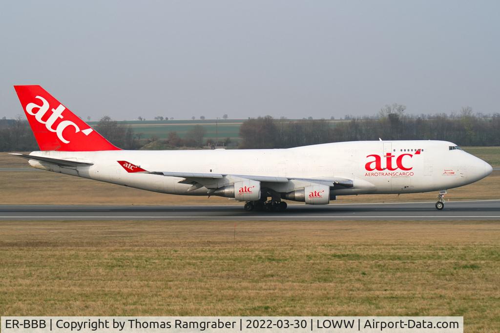 ER-BBB, 1991 Boeing 747-433SF C/N 25075, Aerotrans Cargo Boeing 747-433(BDSF)