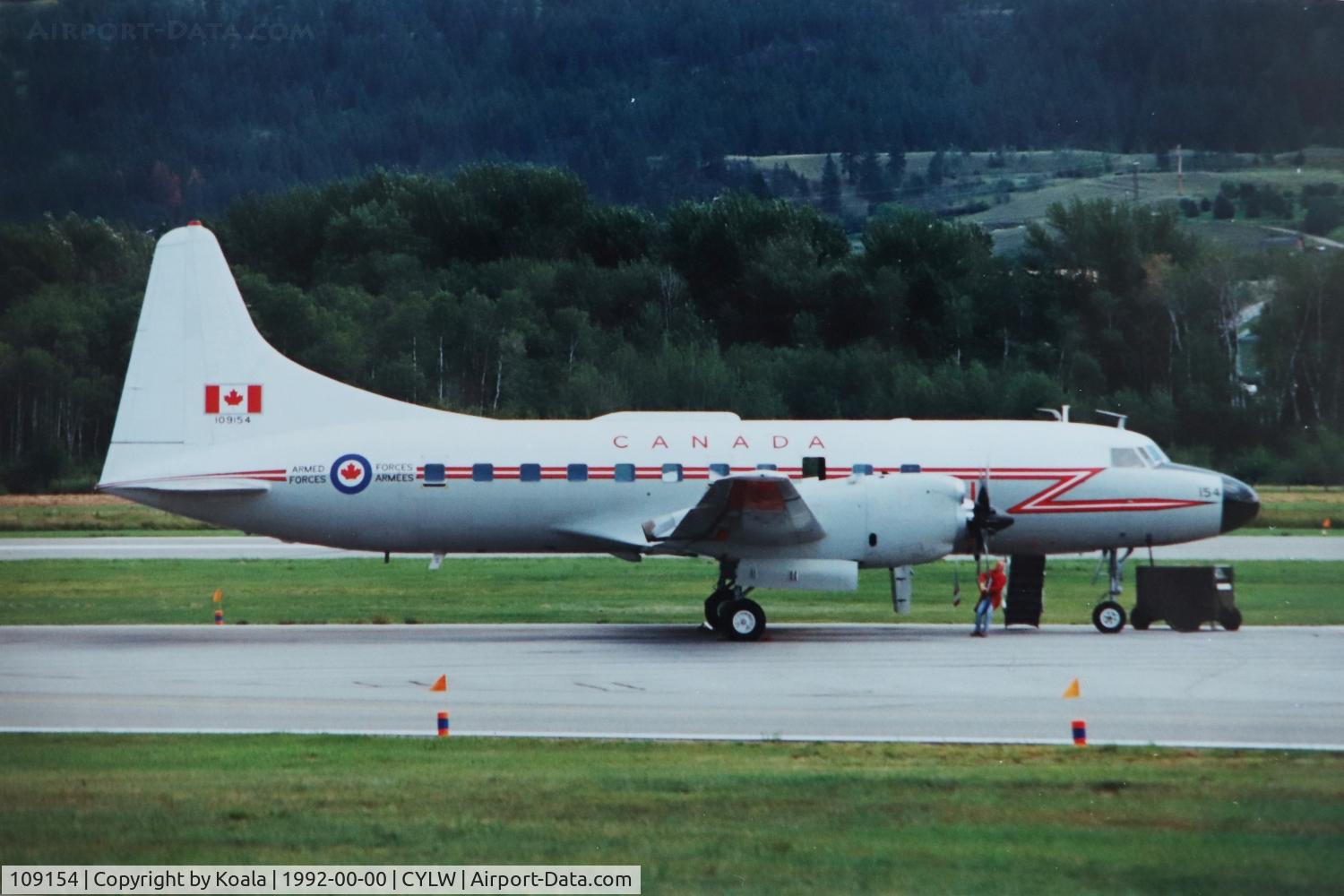 109154, 1960 Canadair CC-109 (CL-68B/580) Cosmopolitan C/N CL-66B-4, Engine test