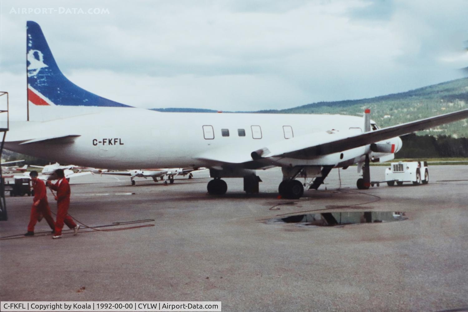 C-FKFL, Convair 580(F) C/N 42, Ready for srcap...